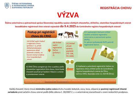 registrácia hospodárskych zvierat na farme