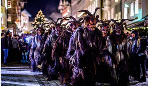 Beh čertov Krampuslauf v Mariazelli