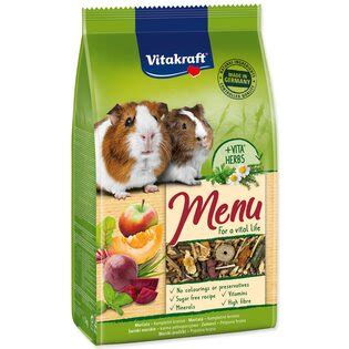 Vitakraft krmivo a seno pre morča