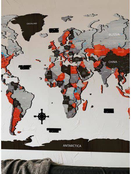 Mapa sveta série Červená kráľovná
