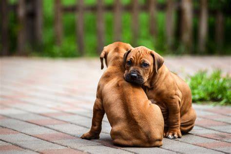 Rodézsky ridgeback v prirodzenom postoji