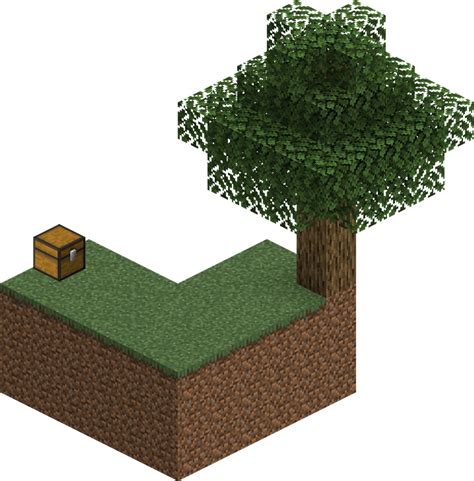 kôň na SkyBlock ostrove Minecraft