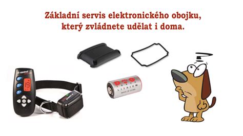 Vysielač a prijímač elektronického obojku