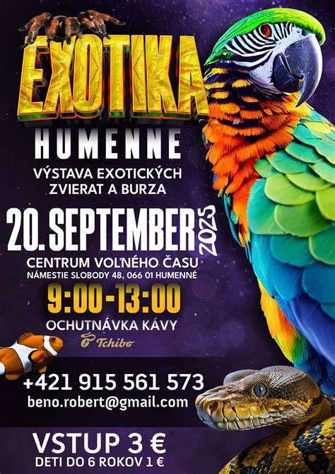 výstava exotických zvierat akvaristika teraristika