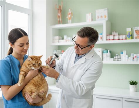Komplexné veterinárne vyšetrenie mačky