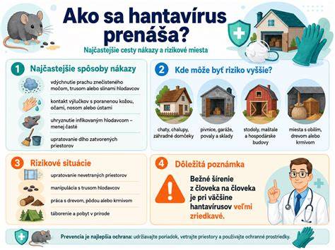 Vdýchnutie prachu s trusom hlodavcov