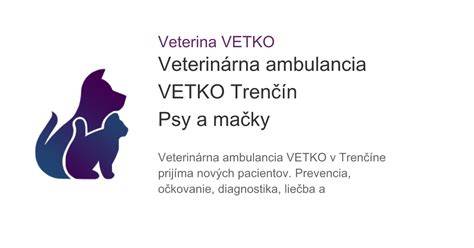 Veterinárna ambulancia pre psy a mačky
