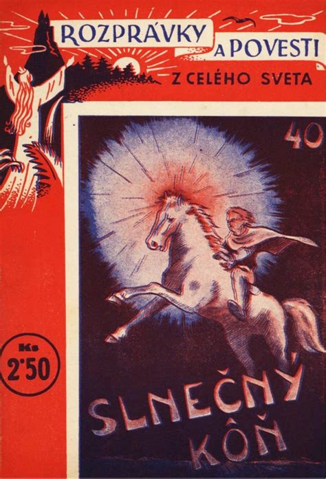 slnečný kôň na moste ilustrácia