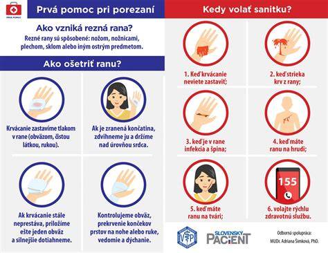 prvá pomoc pri poranení psej tváre