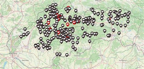 mapa výskytu korytnačky maľovanej