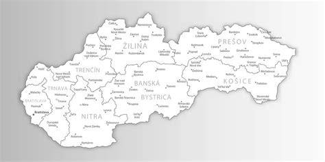 Mapa Slovenska s počtom registrovaných psov