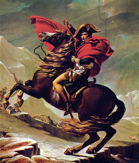 Napoleon Bonaparte na koni Marengo