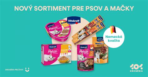 sortiment starostlivosti pre psov a mačky