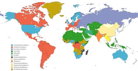 Mapa ôsmich svetových prostredí