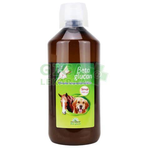 Betaglukánový sirup pre psa