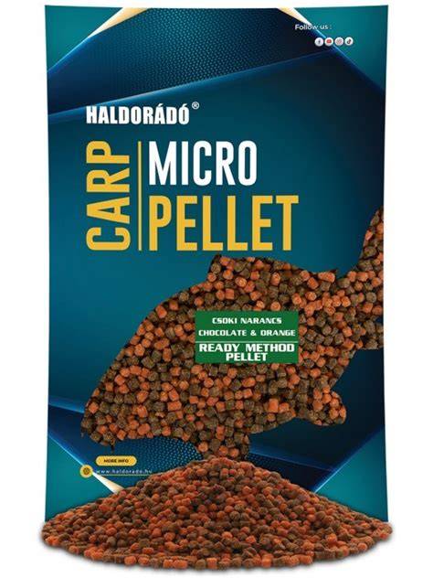 Micro pelety čokoláda pomaranč method feeder